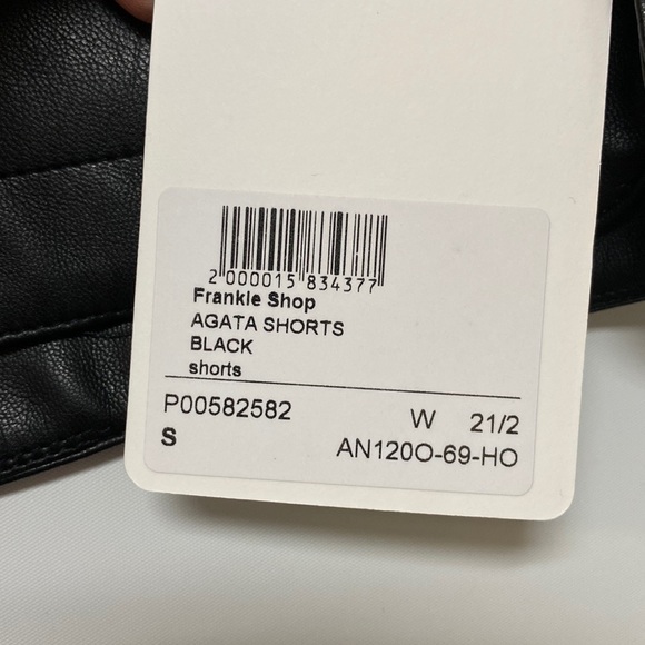 Frankie Shop Leather Shorts - Picture 4 of 10